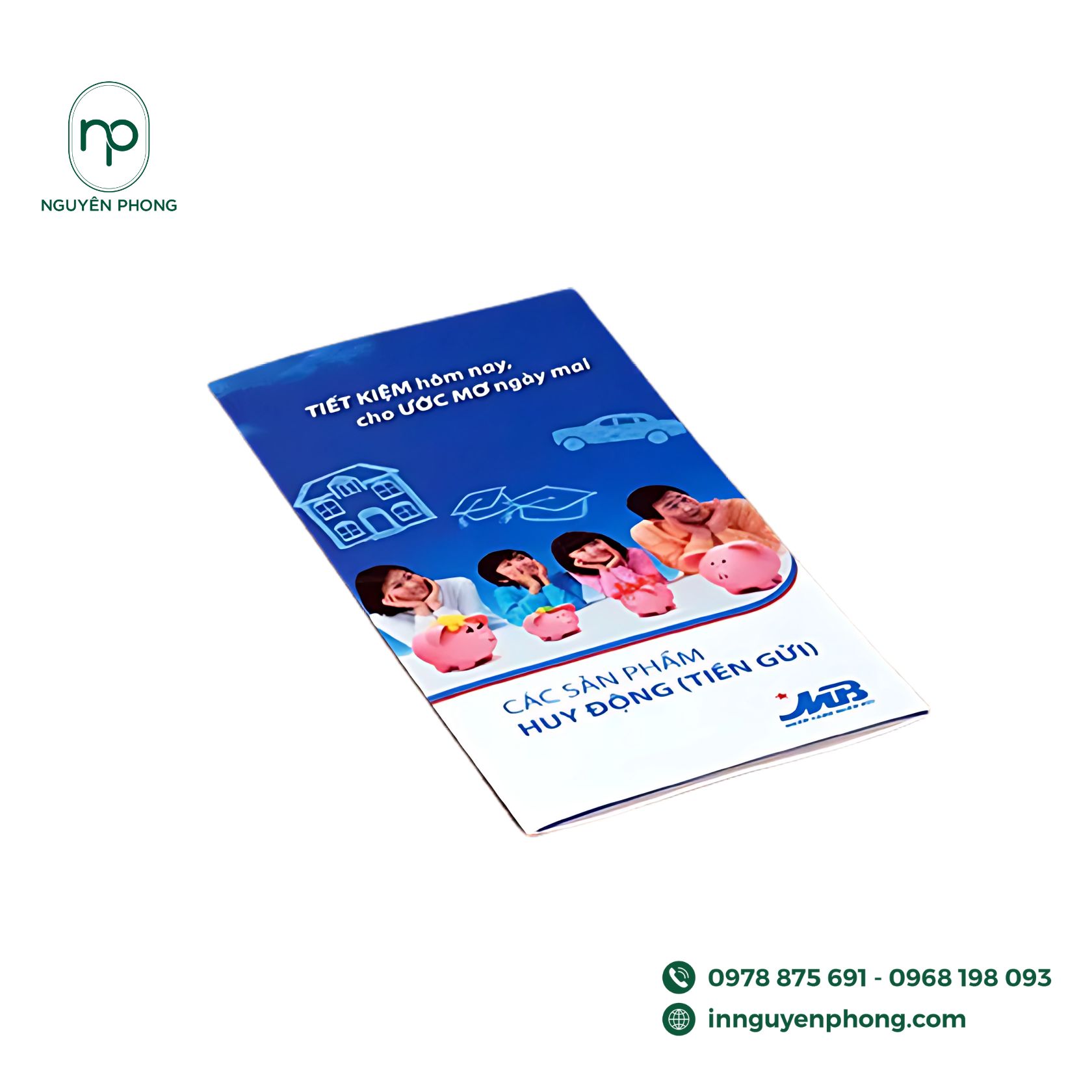 Mẫu tờ rơi ngân hàng 